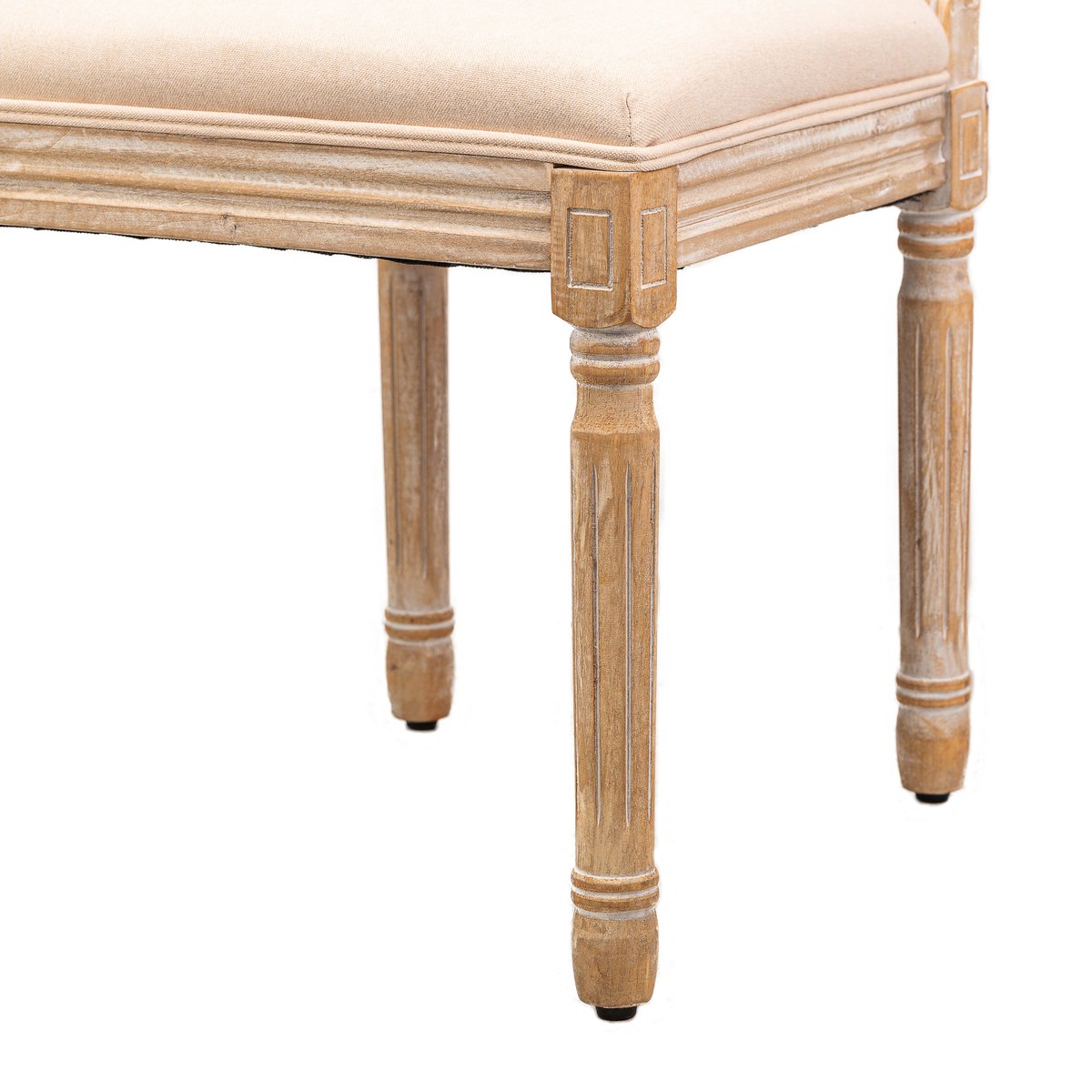 Lot de 2 chaises classiques, RICHELIEU beige, NORDLYS