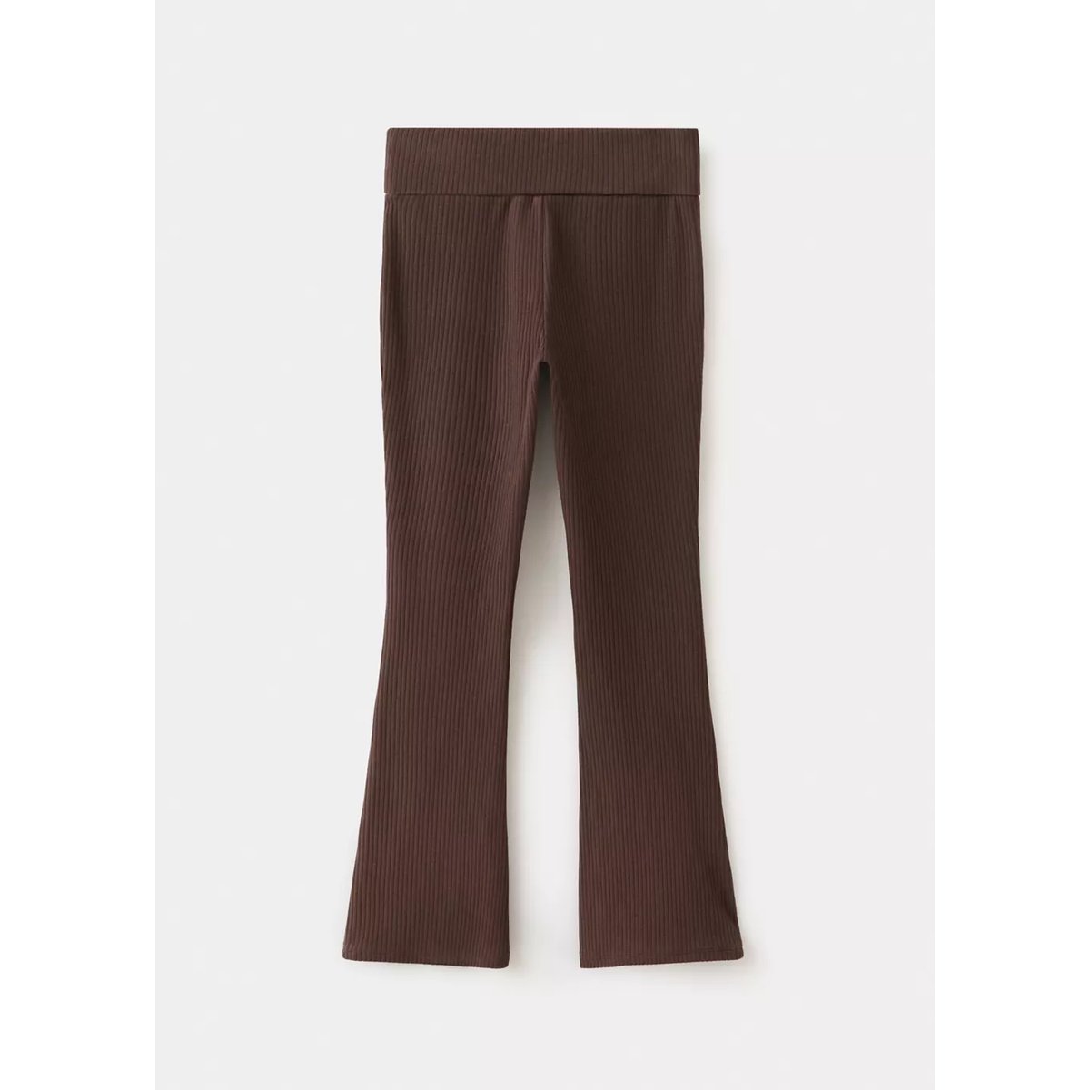 Leggings taille retournée marron, MANGO KIDS