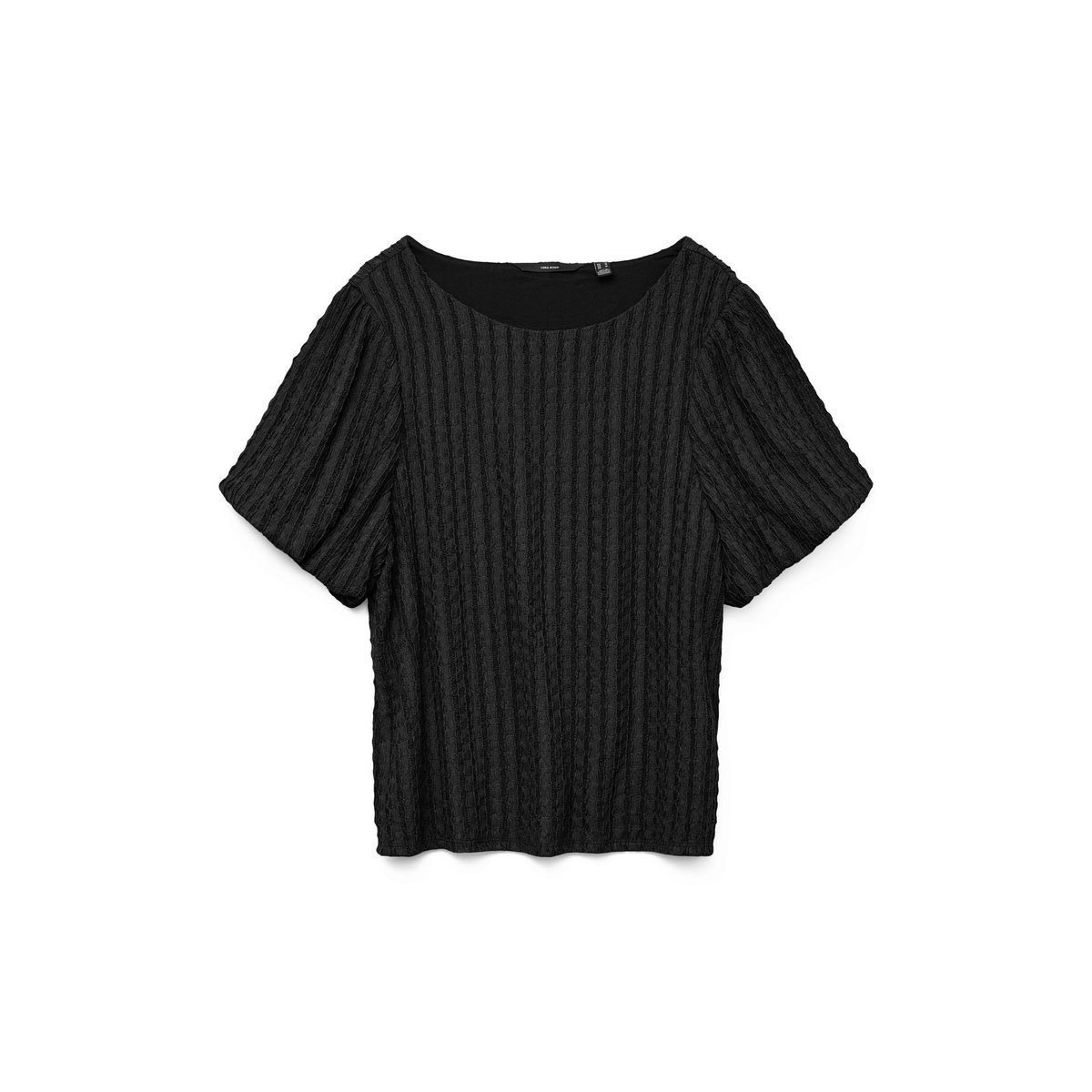 Top Plissé noire - black, VERO MODA