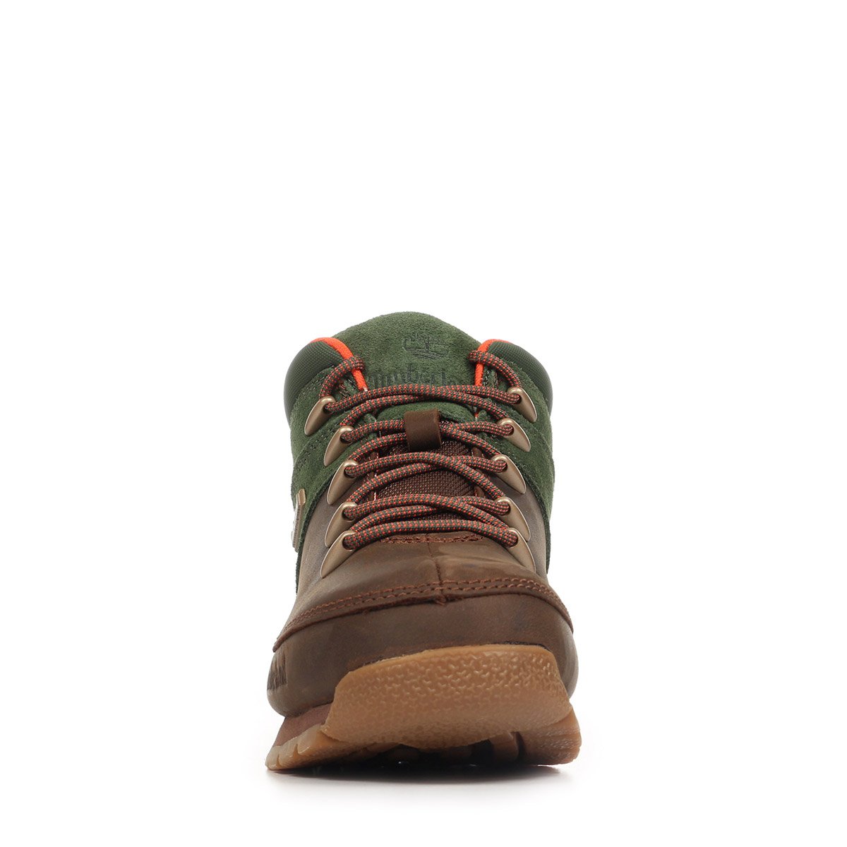 Boots EURO PRINT MID LACE dark brown, TIMBERLAND