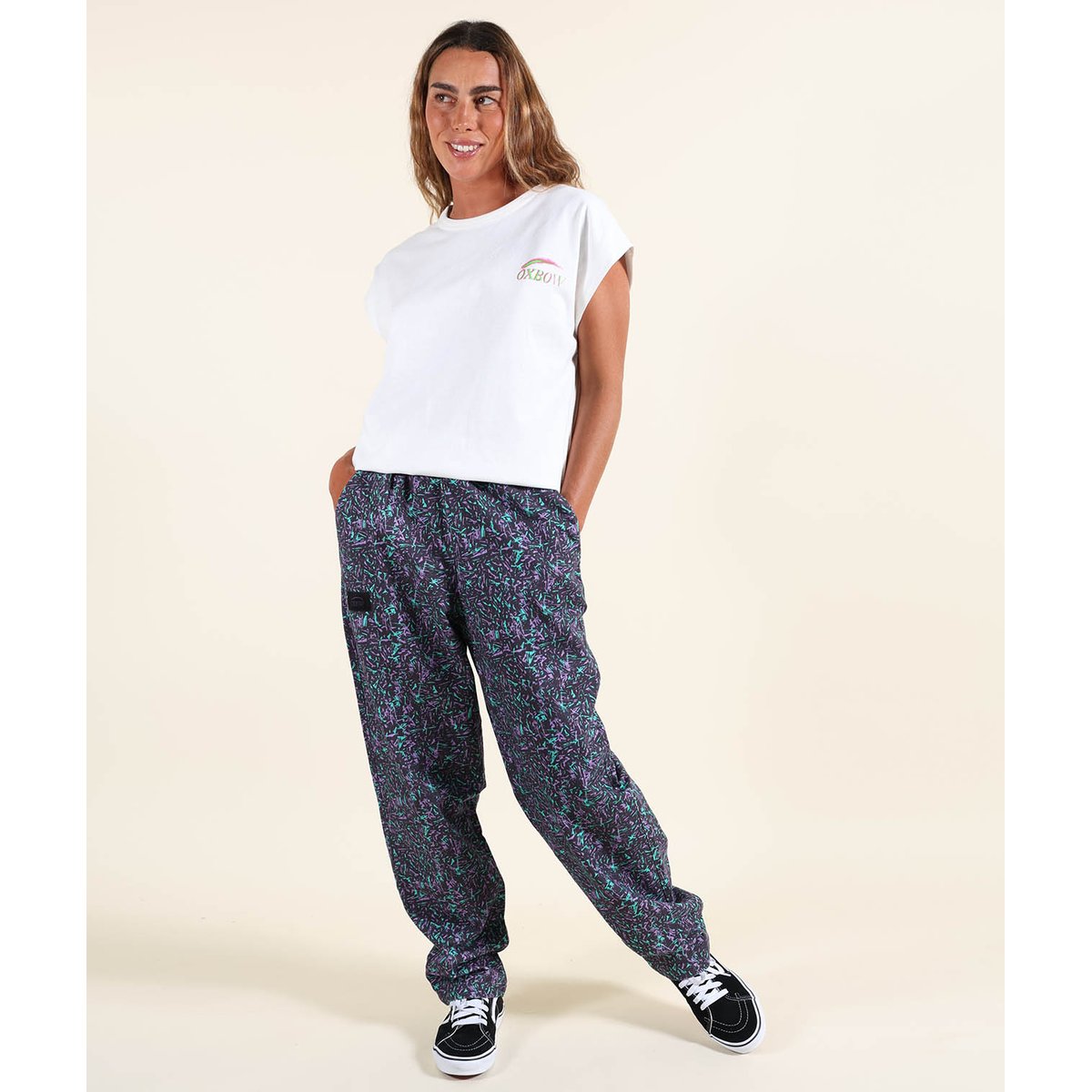 Tee-shirt sans manche SPRAY off white, OXBOW