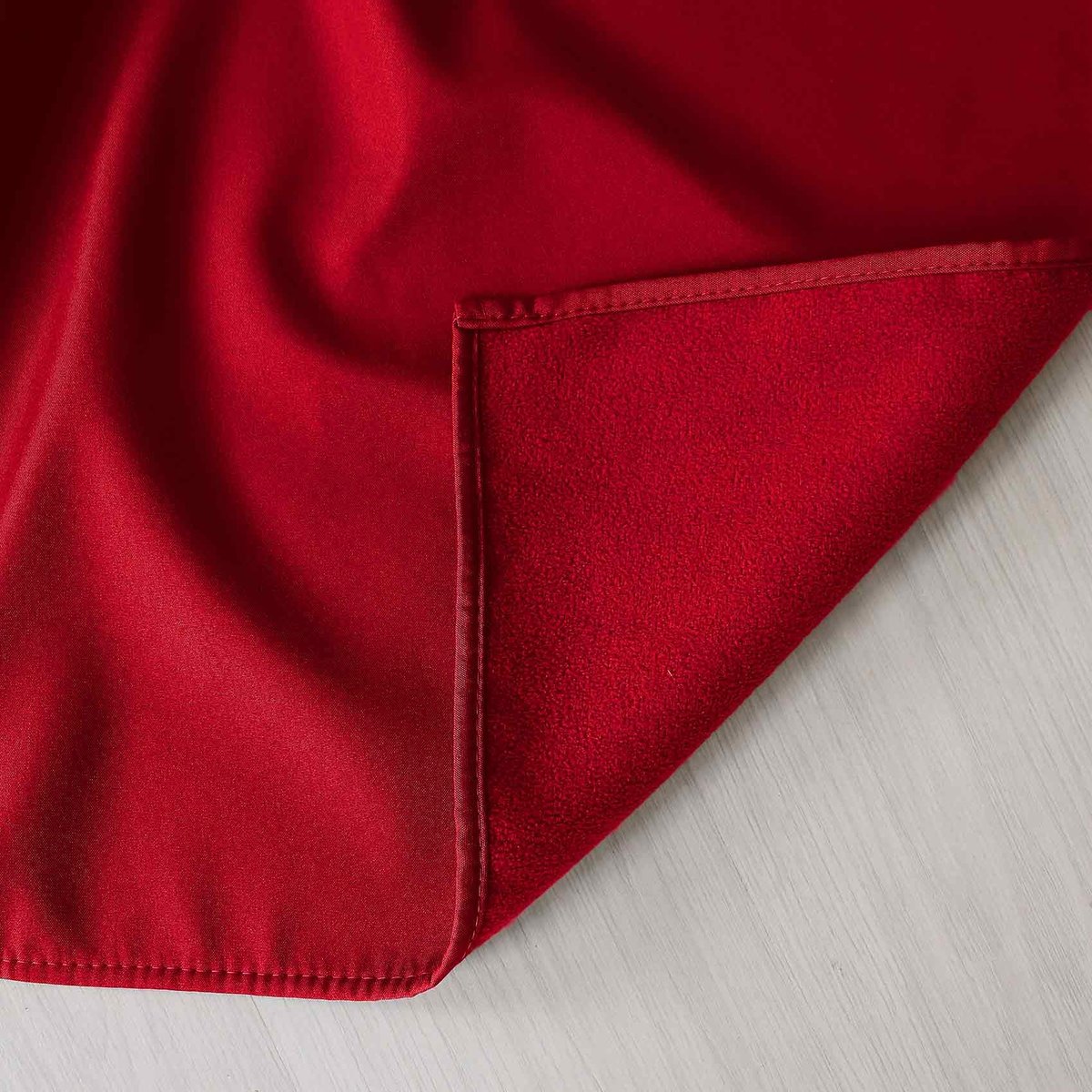Rideau uni isolant et thermique rouge, HOME MAISON