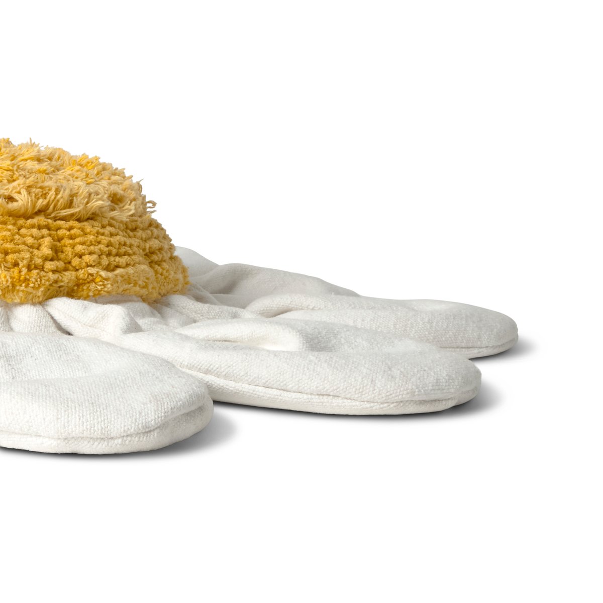 Coussin de sol Marguerite PETALS & PALS miel foncé, moutarde, naturel, ivoire, olive, LORENA CANALS