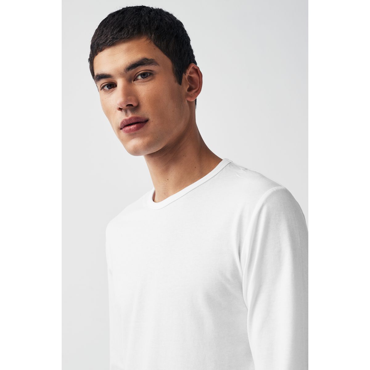 T-shirts à manches longues, lot de 5 blanc, NEXT