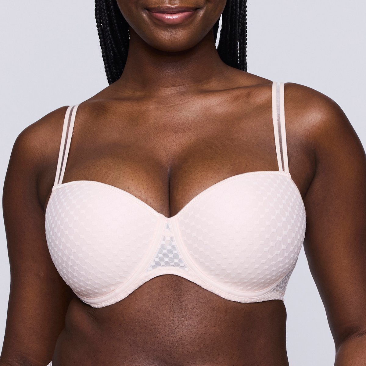 Soutien gorge balconnet rembourré GLASS BEACH rose - crystal pink, PRIMADONNA