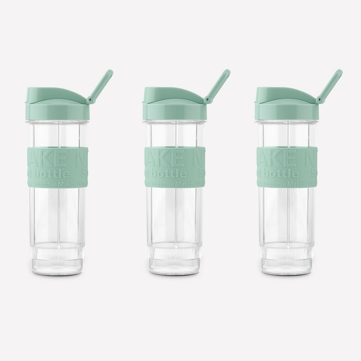 Blender portable et kit bouteilles - smoo18+btl18 vert, H.KOENIG