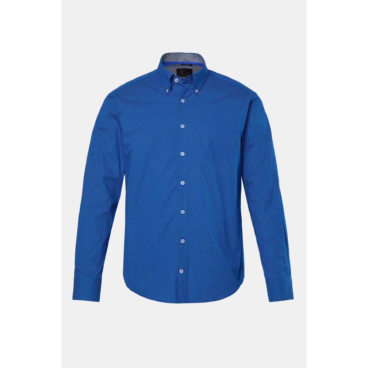 Chemise manches longues et imprimé indigo, JP1880