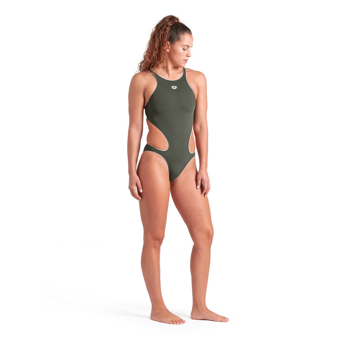 Maillot de bain arena One Next pour femme dark sage-white, ARENA