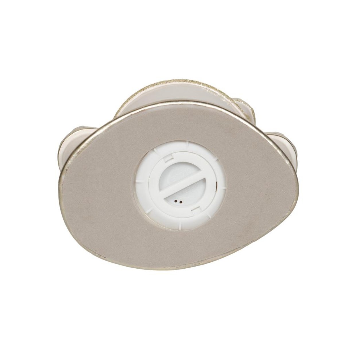 Tirelire Château beige et doré en résine 24 cm crème / ivoire, AMADEUS LES PETITS