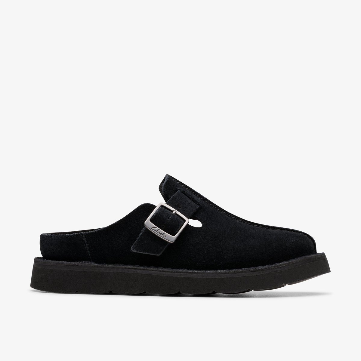 Mules Suède SOLSBURY MULE noir, CLARKS