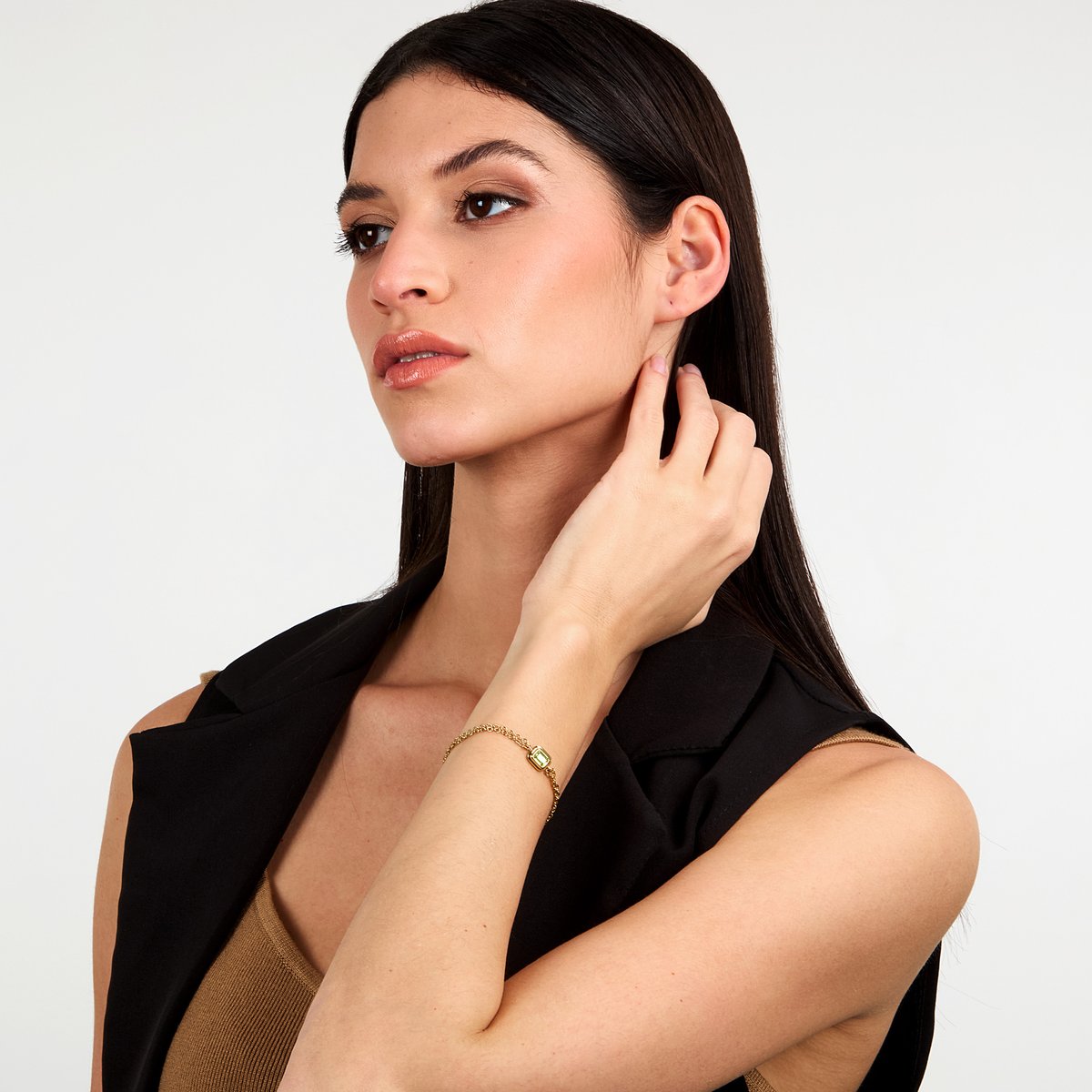 Bracelet T-DESIGN or jaune, TRUSSARDI