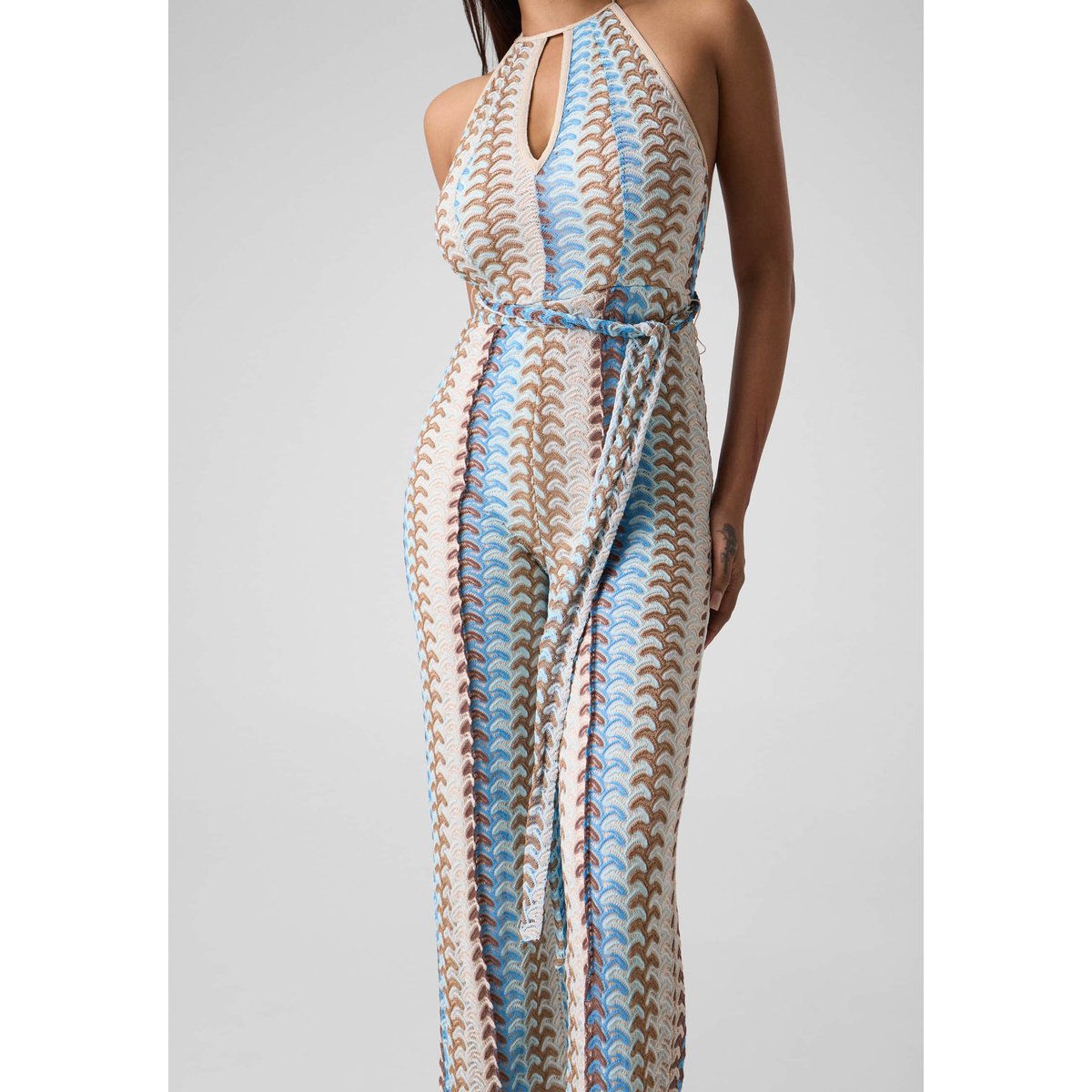 Combinaison En Maille blau multi, GUESS