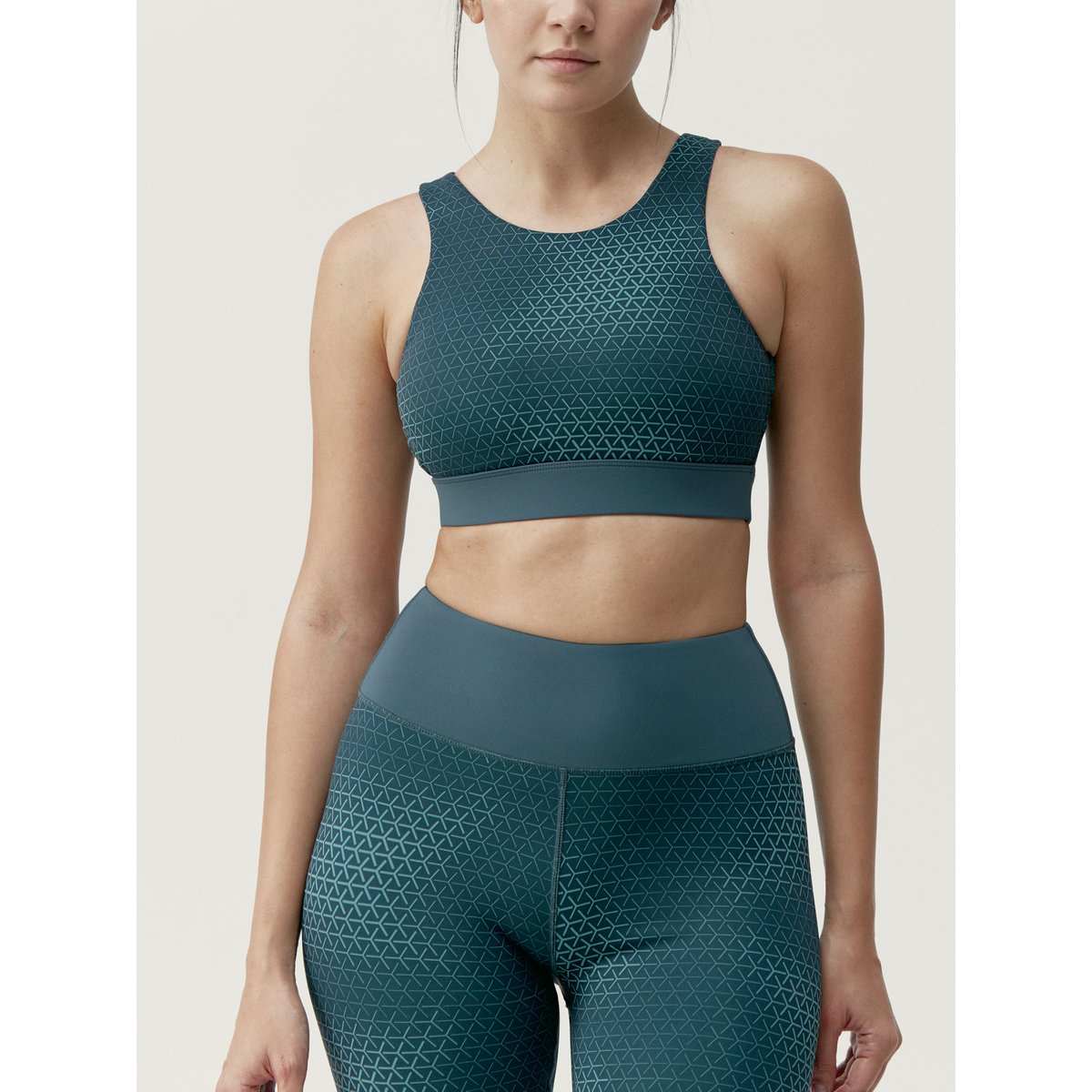 Brassière de Sport Performance Fixation Haute YUTO bleu, BORN