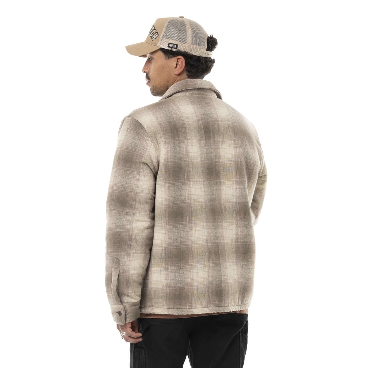 Veste coton HEAVEN beige/marron, VON DUTCH