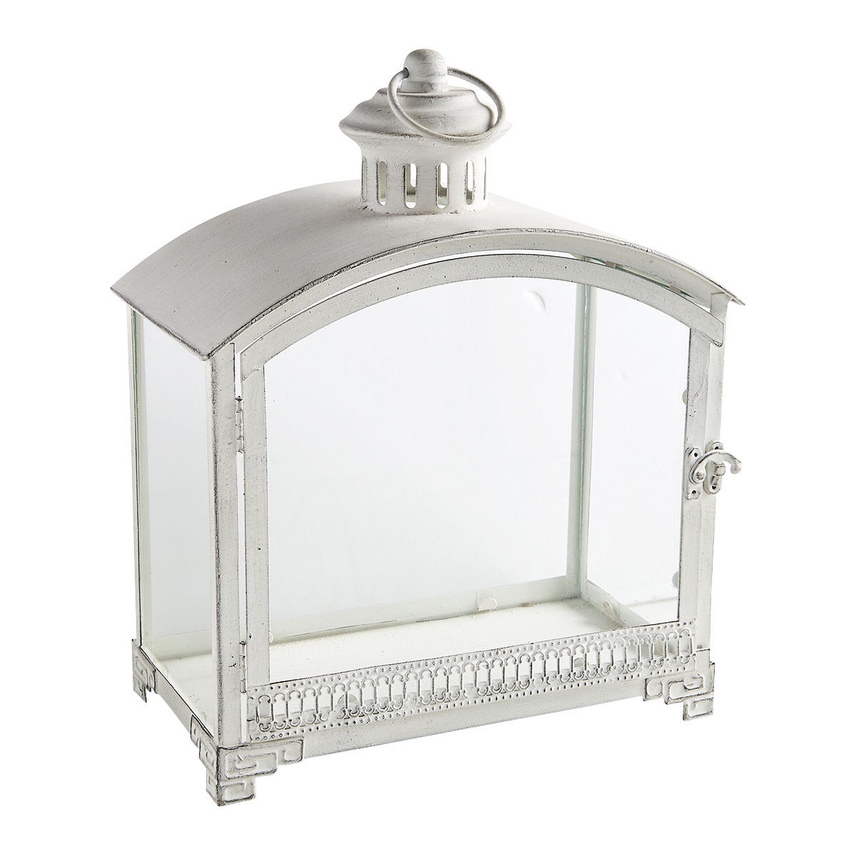 Lanterne Marie en métal blanc, MATHILDE M