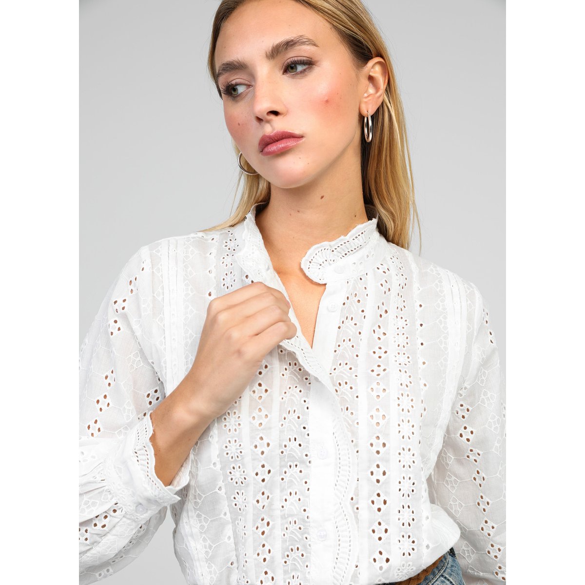 Chemise SADILEO blanc, AN'GE