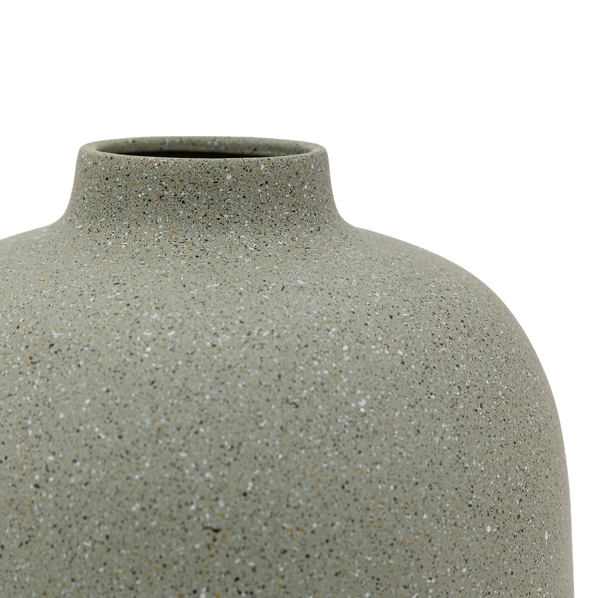 Goa 31cm Cast Metal Vase green, ÉDITÉ