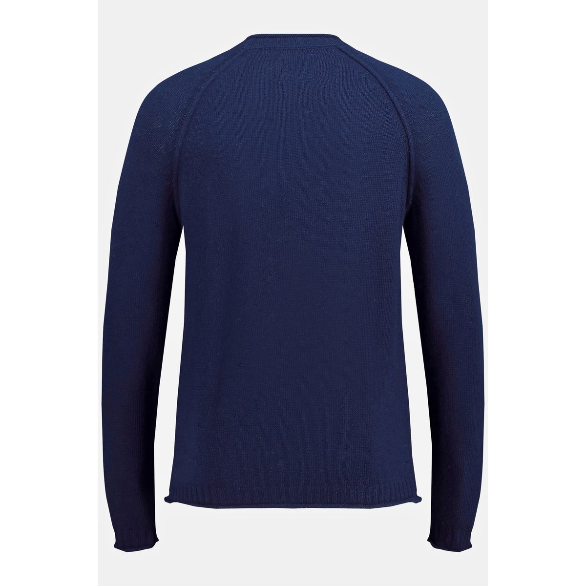 Pull, CashmereTouch, col rond bleu roi, STHUGE