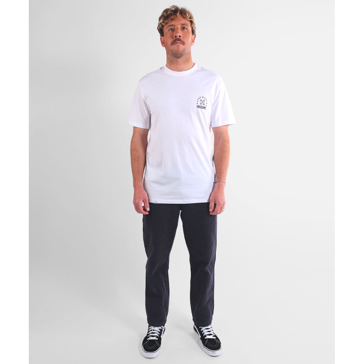 Tee-shirt manches courtes eco SANDWAVES blanc, OXBOW