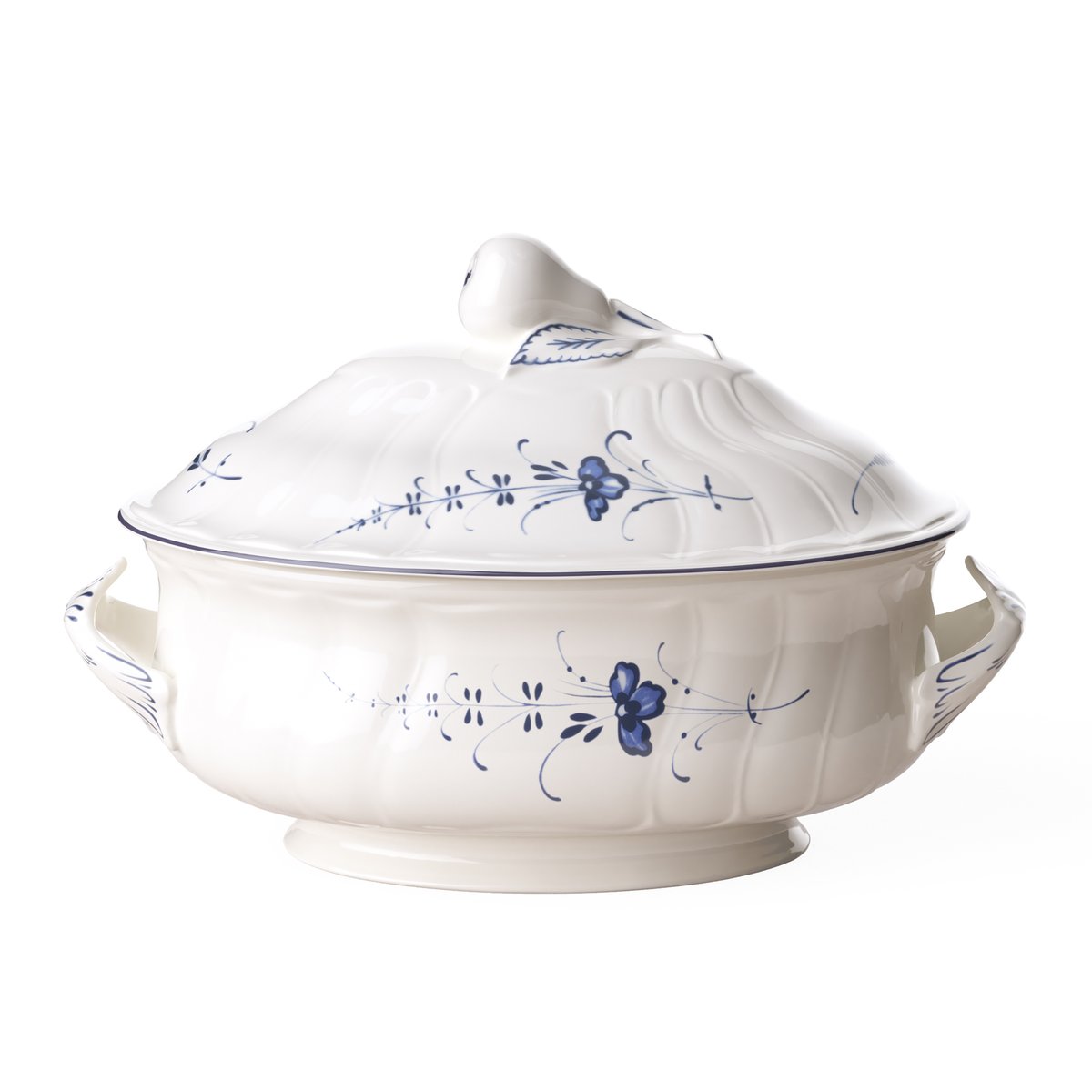 Soupière Ovale VIEUX LUXEMBOURG blanc, VILLEROY & BOCH