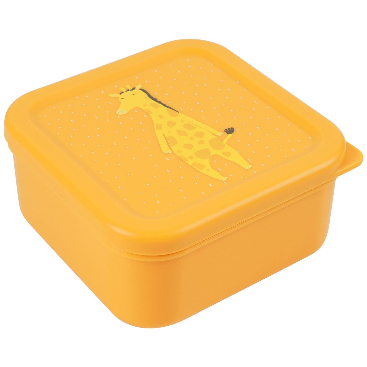 Lot de 3 boîtes à goûter jaune, marron, blanc, TRIXIE