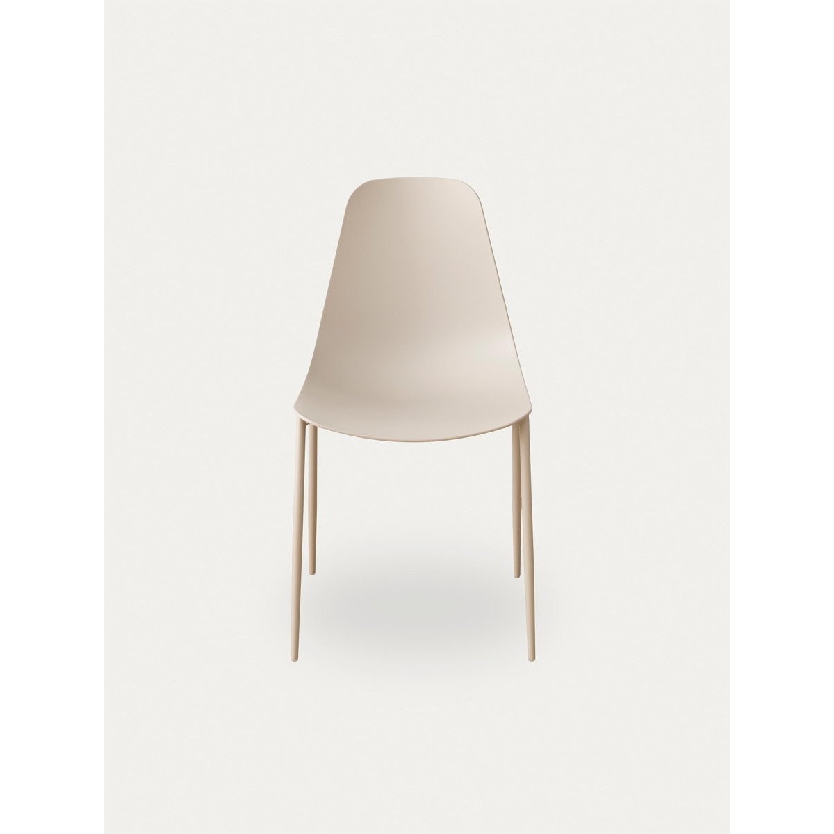 Chaise de salle à manger Polipropylène Beige-MINNO beige, KENAY