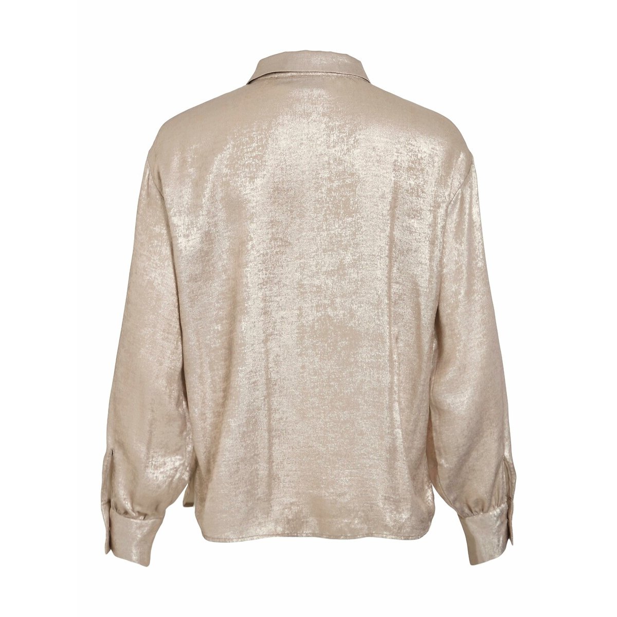 Chemisier brillant beige, VILA