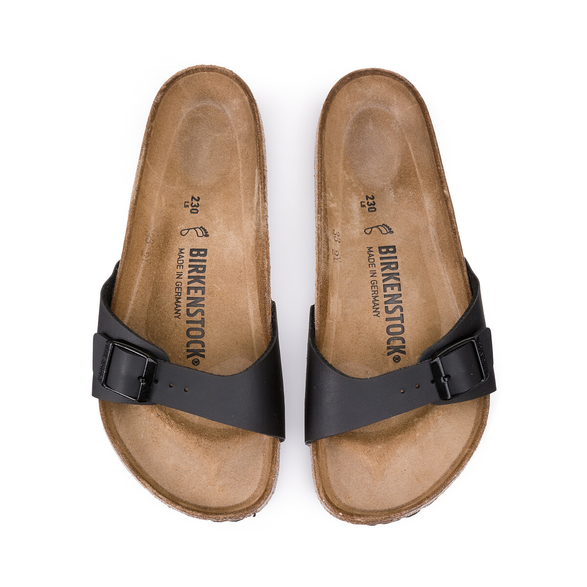 Mules simple bride MADRID noir, BIRKENSTOCK