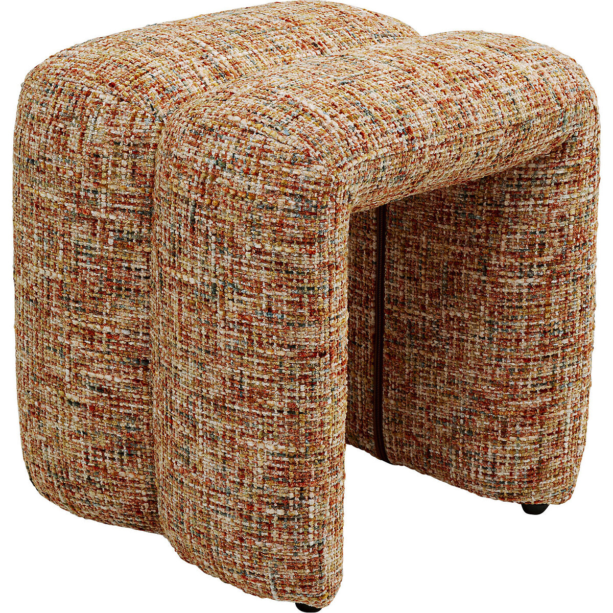 Hocker Lilja Melange braun, KARE DESIGN