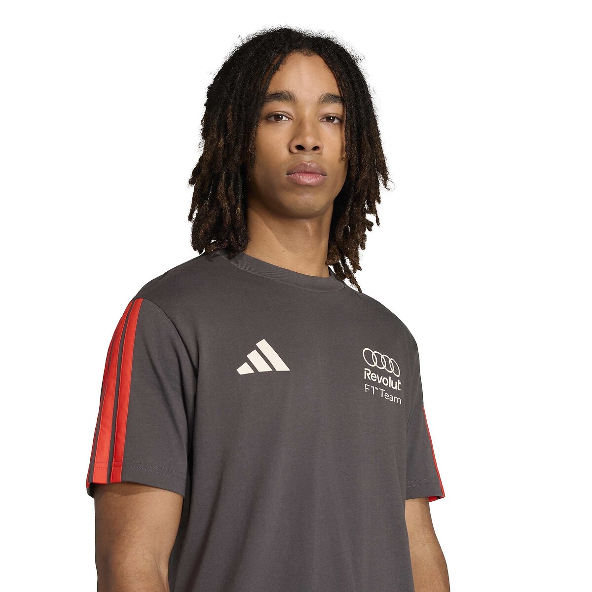 T-shirt Audi F1 noir, adidas Performance