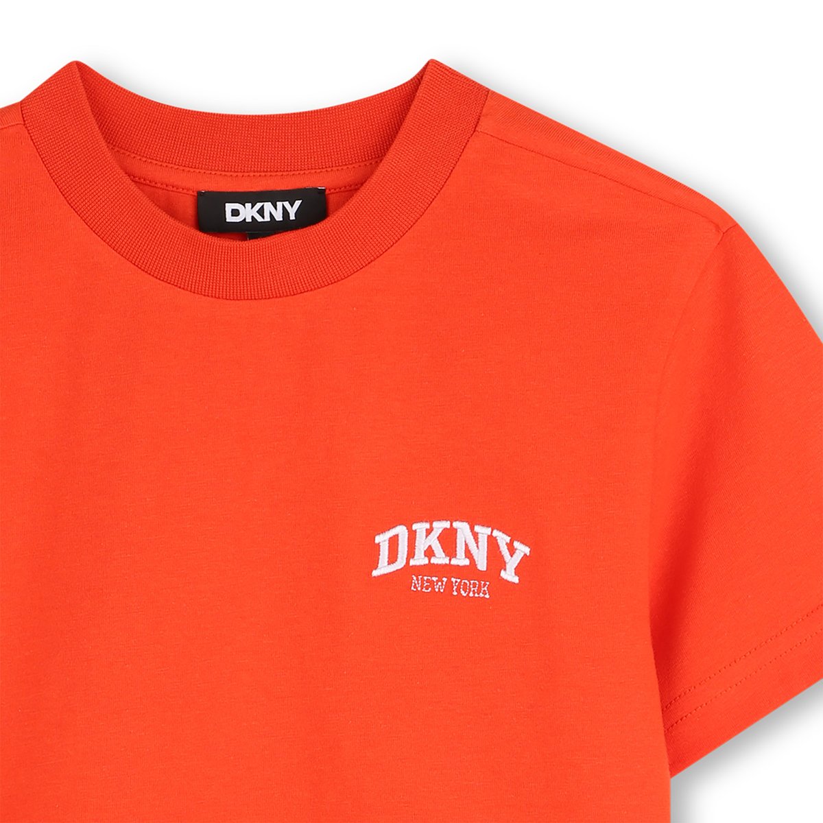 Tee-shirt manches courtes coquelicot, DKNY