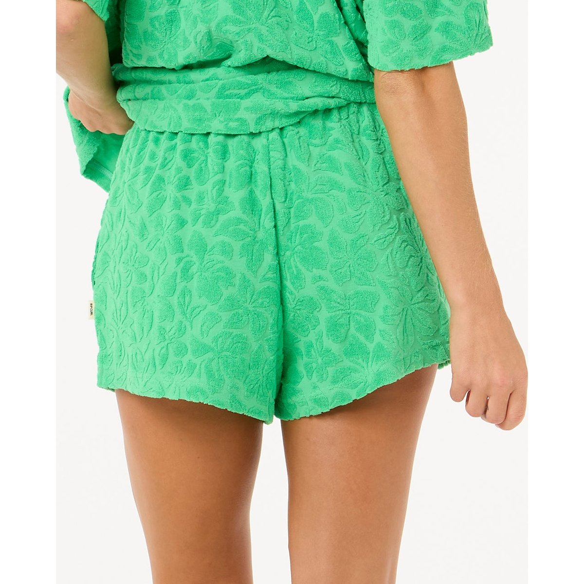 Short LAS DALIAS TERRY SHORT vert clair, RIP CURL