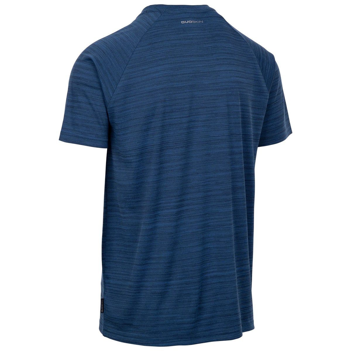 T-shirt chiné manches courtes LEECANA bleu marine, TRESPASS