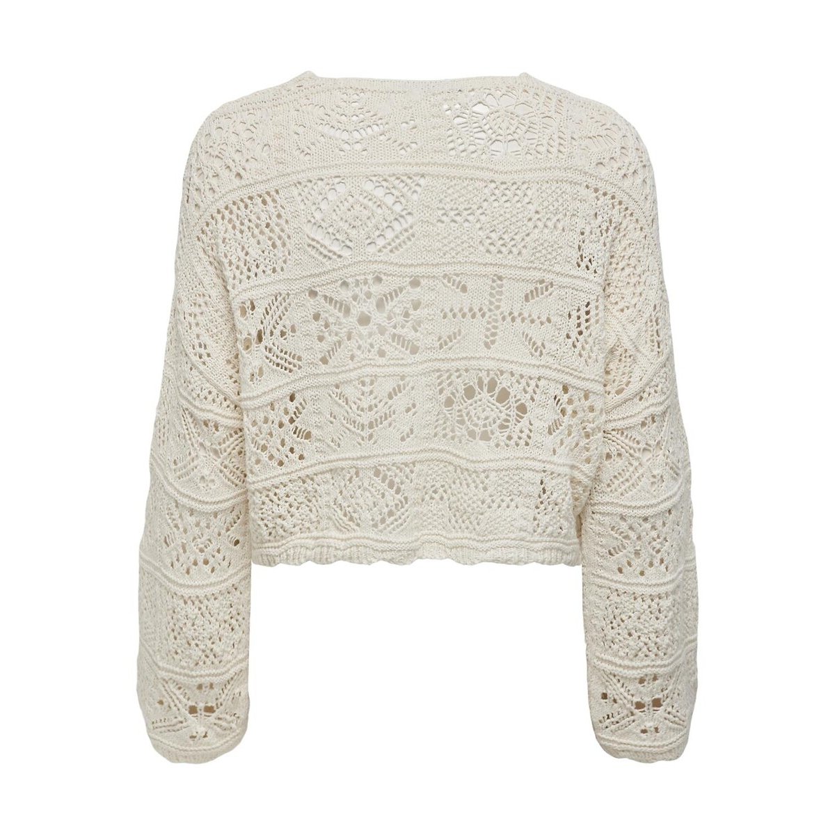 Crochet Cardigan off-white, ONLY