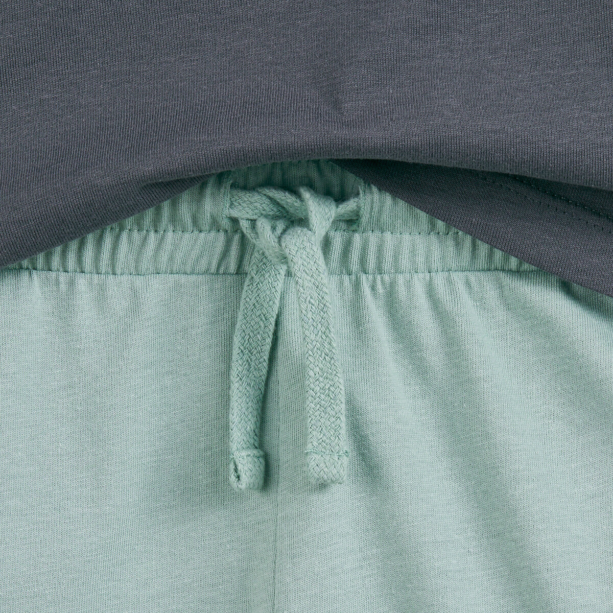 Lot de 2 pyjashorts coton, motif surf gris + bleu, LA REDOUTE COLLECTIONS