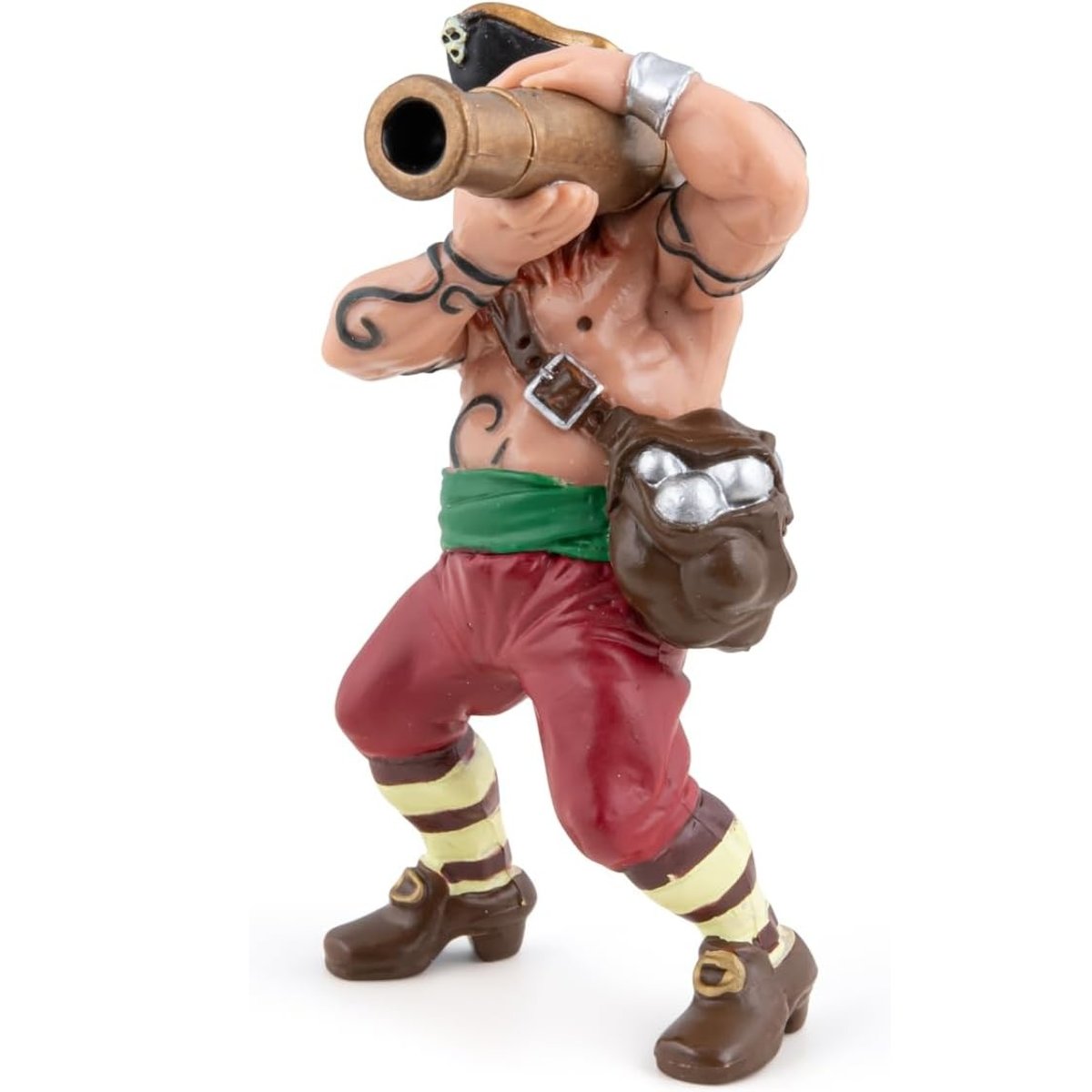 Figurine pirate au canon rouge, PAPO