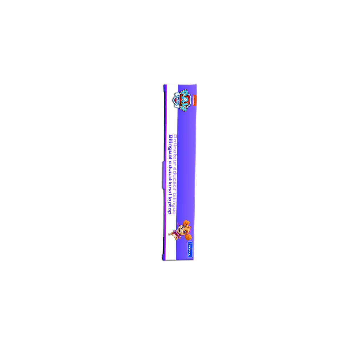 Ordinateur portable éducatif La Pat Patrouille - Français/Anglais rose, LEXIBOOK