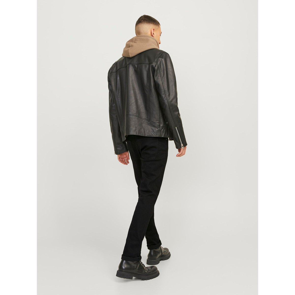 Jean Slim black denim, JACK & JONES