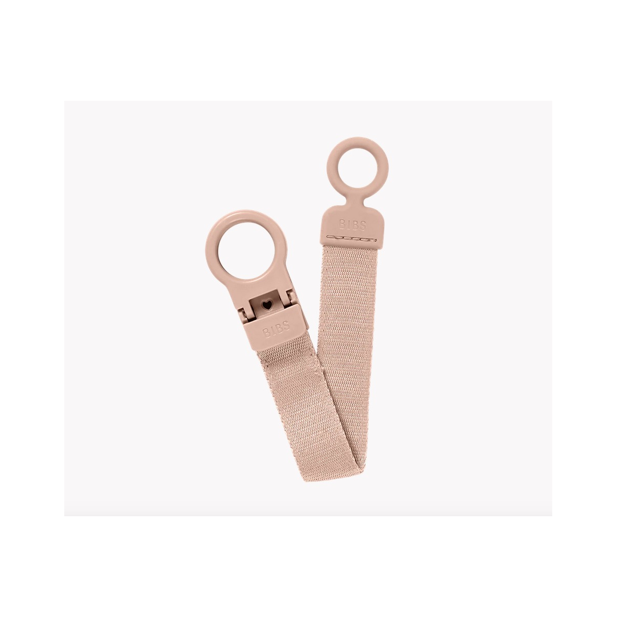 Attache Tetine Loop - Blush couleur unique, Bibs