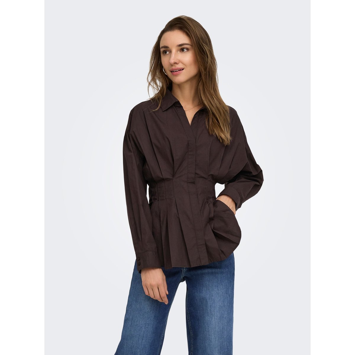 Chemise black coffee 1, ONLY