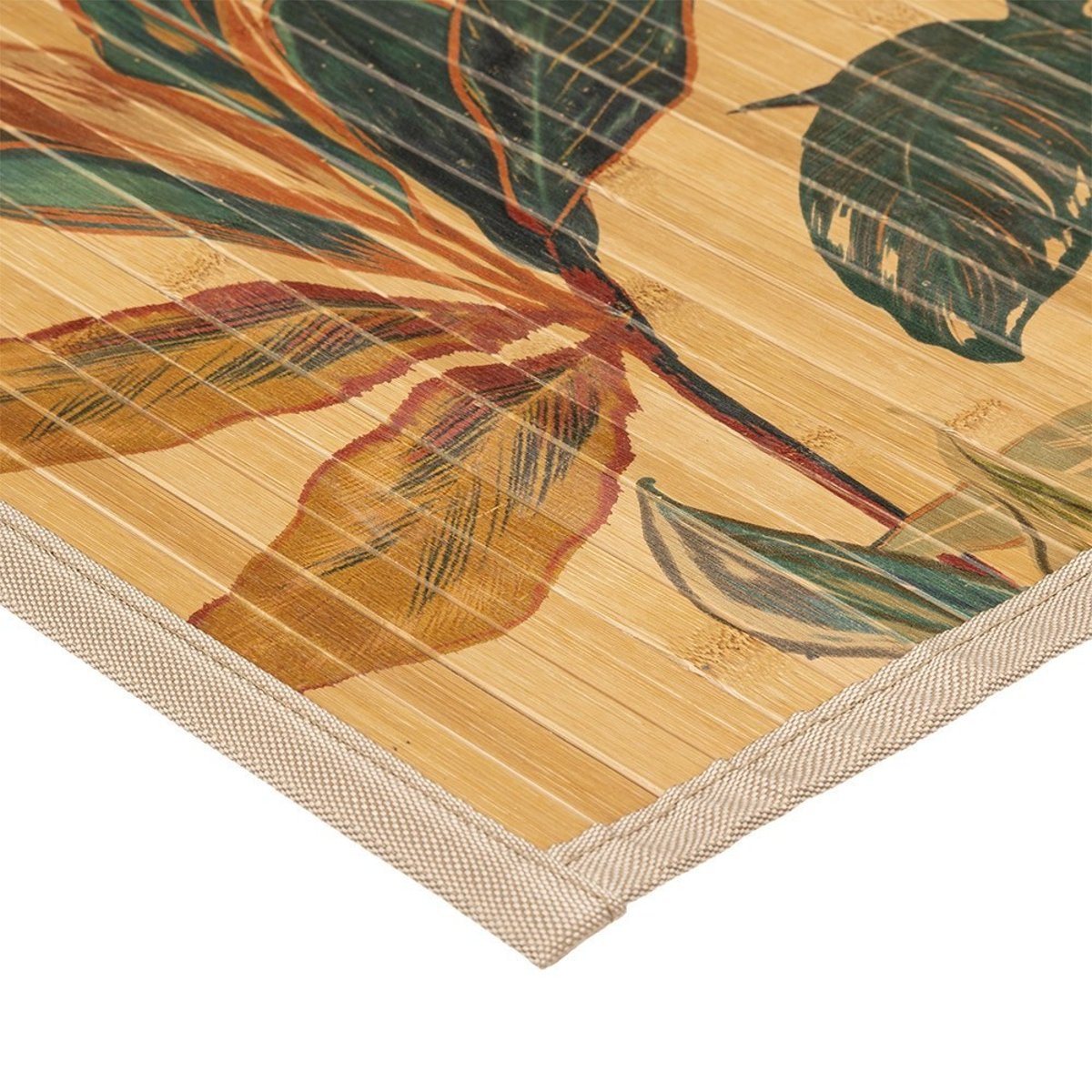 Tapis lattes bambou 50x80 Palawan beige, ATMOSPHERA
