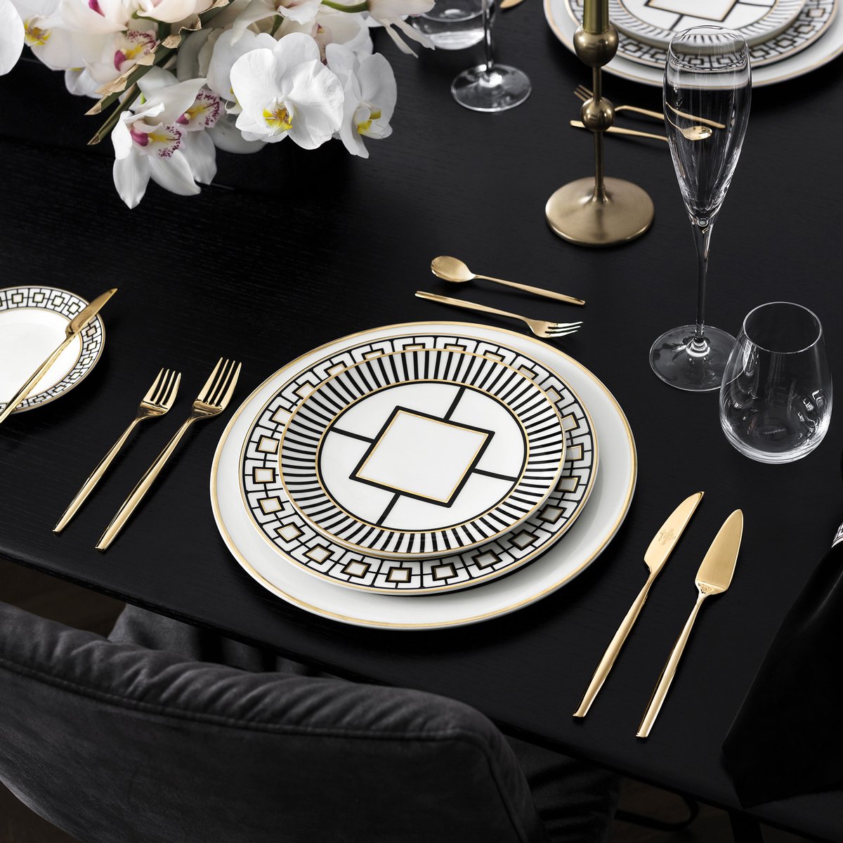 Assiette Plate METROCHIC couleur unique, VILLEROY & BOCH SIGNATURE