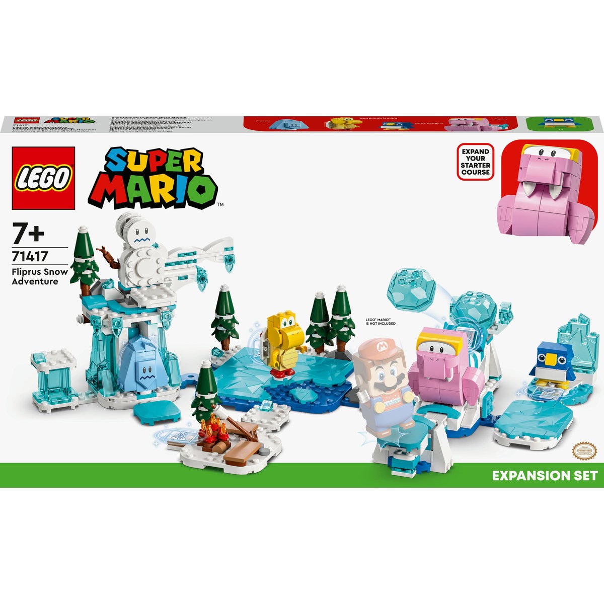 71417 Laventure dans la neige de Morsinet ® Super Mario couleur unique, LEGO