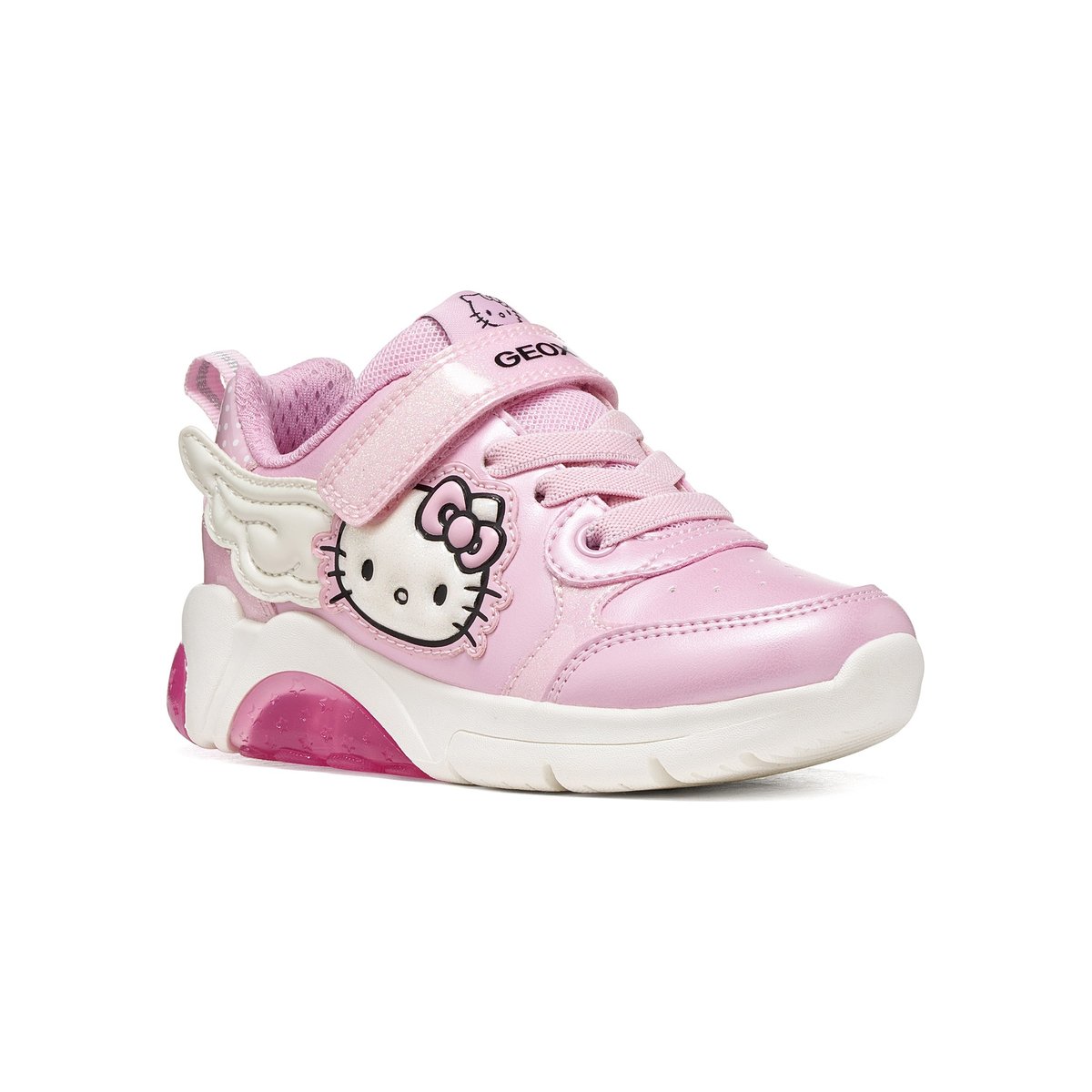 Baskets À Led  J FADINLIGHT rose, GEOX
