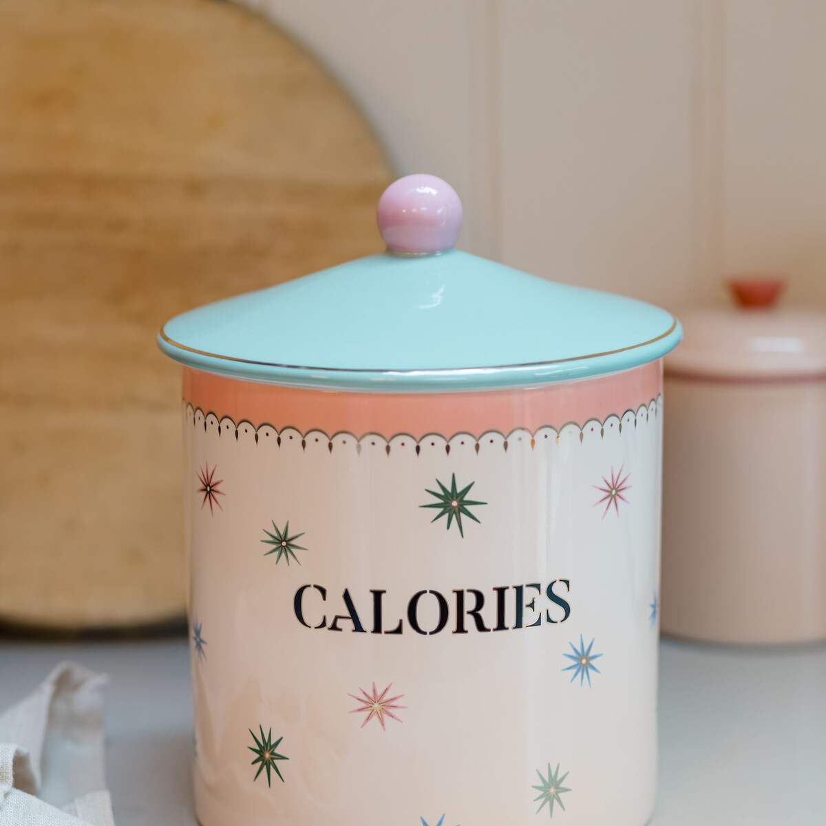 "Calories" Biscuit Jar multi-coloured, YVONNE ELLEN