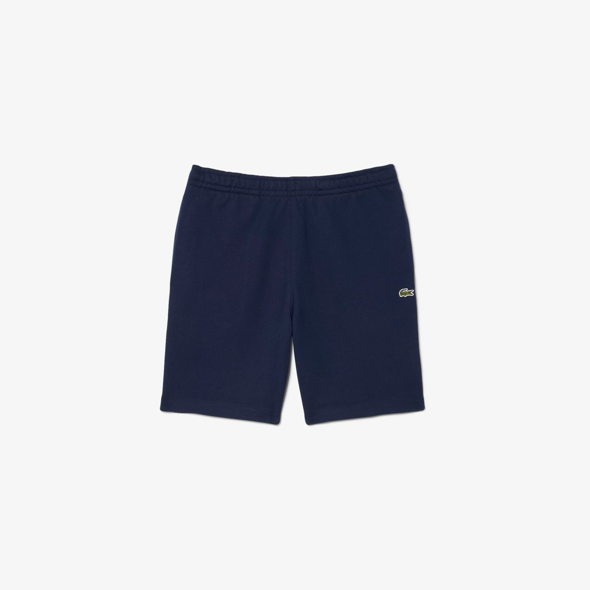 Short regular fit molleton bandes siglées bleu-166, LACOSTE