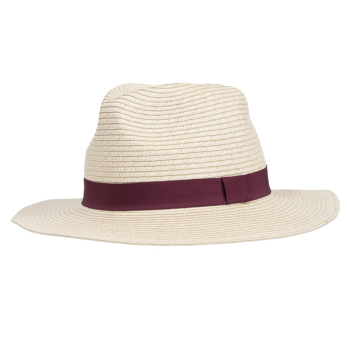 Chapeau lien brésilien, ajustable tour de tête beige bordeaux, ISOTONER