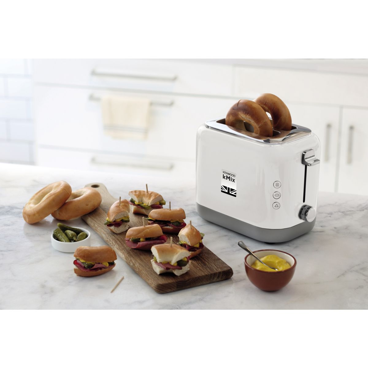 Grille-pain TCX751WH kMix Blanc blanc, KENWOOD