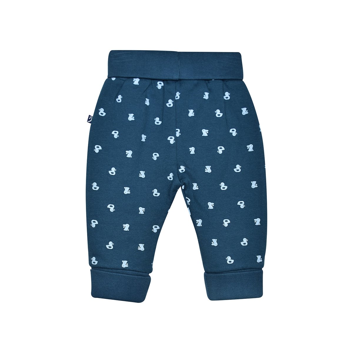 Tshirt pantalon bavoir mio maille bebe bleu, SUCRE D'ORGE