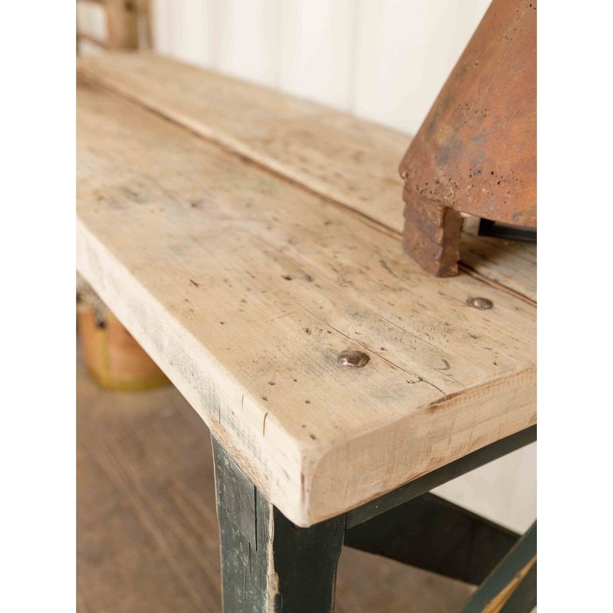 Etabli en bois Fernand N°118 - Bon état bois, DEBONGOUT